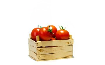 овощи, помидоры, ящик, томаты