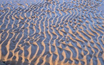 текстура, песок, пляж