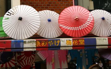 япония, токио, зонтики, японские зонтики, японский зонтик