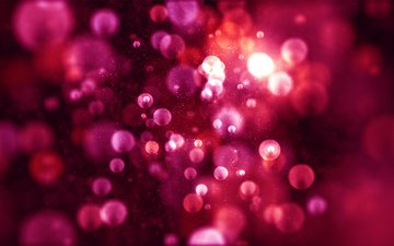 абстракция, цвет, пузыри, форма, круги, розовый, бока