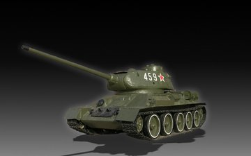 ссср, бронетехника, средний танк т-34 85