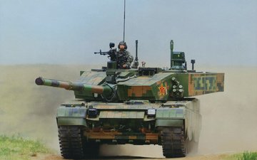 китай, боевой танк, основной тяжёлый, тип 99