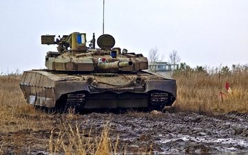 ukraine, haupt, kampfpanzer, t-bollwerk 84м