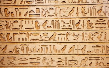 иероглифы, архитектура, египет, древний, древний египет, иероглифами