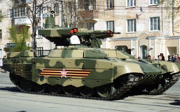 терминатор, армия россии, парад победы, бмпт-72