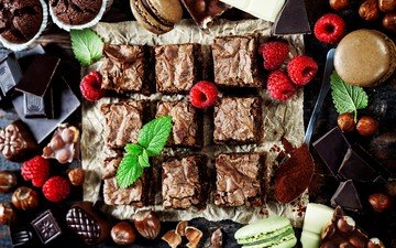 конфеты, ягоды, пирог, шоколадный, natalia klenova