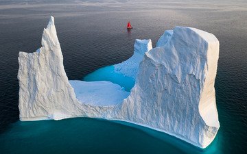 парусник, айсберг, гренландия, gerald macua