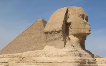 пирамида, история, египет, сфинкс, giza
