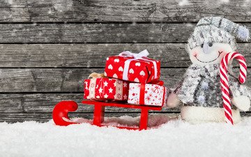 снег, новый год, украшения, зима, подарки, снеговик, подарок, рождество, дерева, xmas, счастливого рождества, довольная