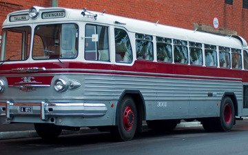 первый, автобус, советский, зис-127, 1955–56, междугородный