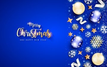 шарики • снежинки • фон • шары • рождество • новый год • звёздочки